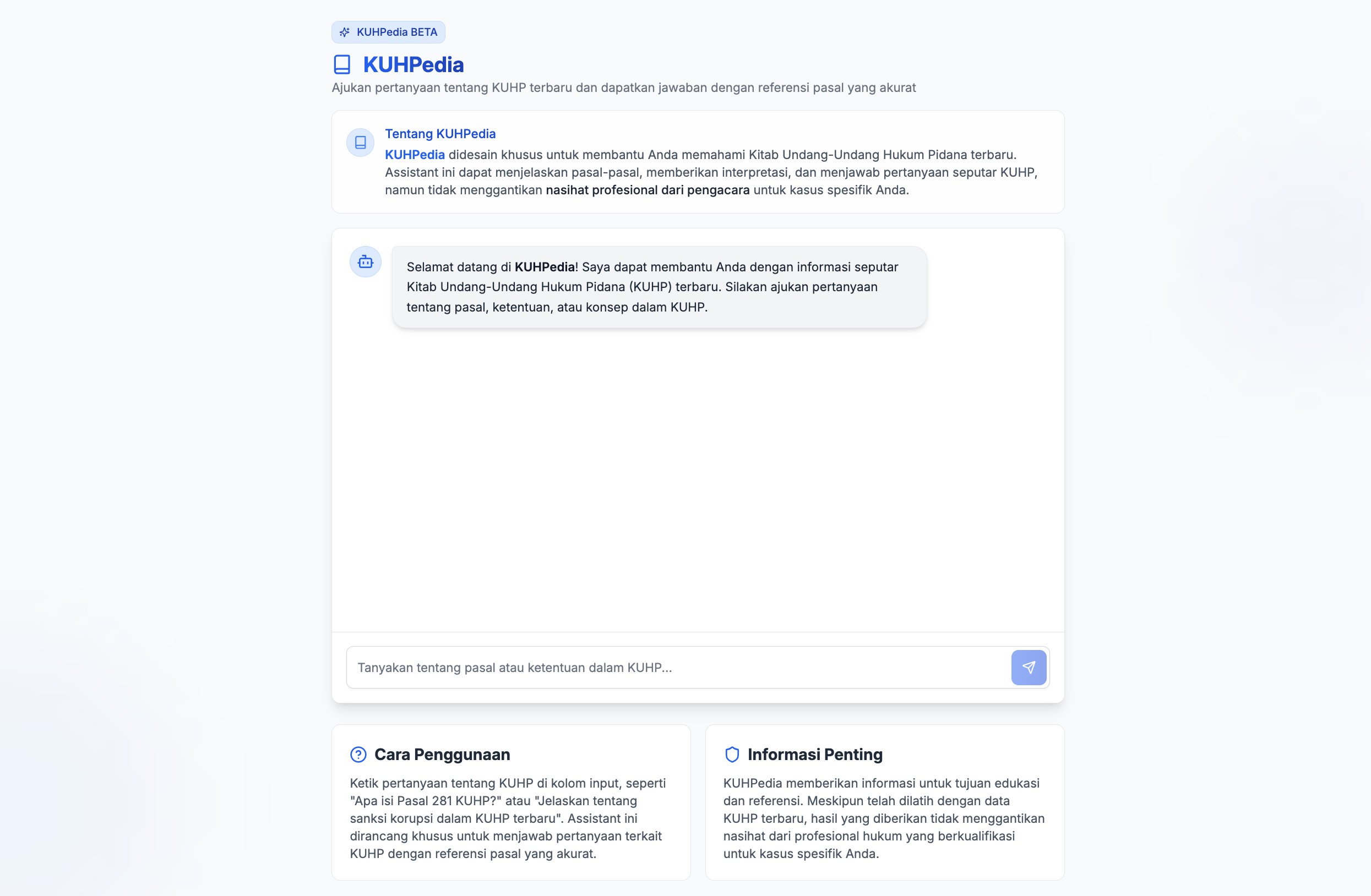 KUHPedia Interface